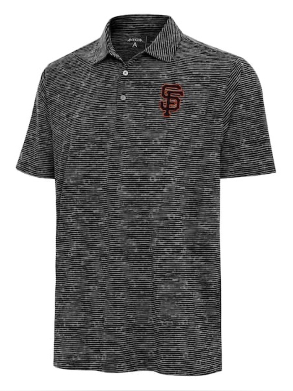 Majestic San Francisco Giants Gray Performance Polo Shirt Men’s Medium